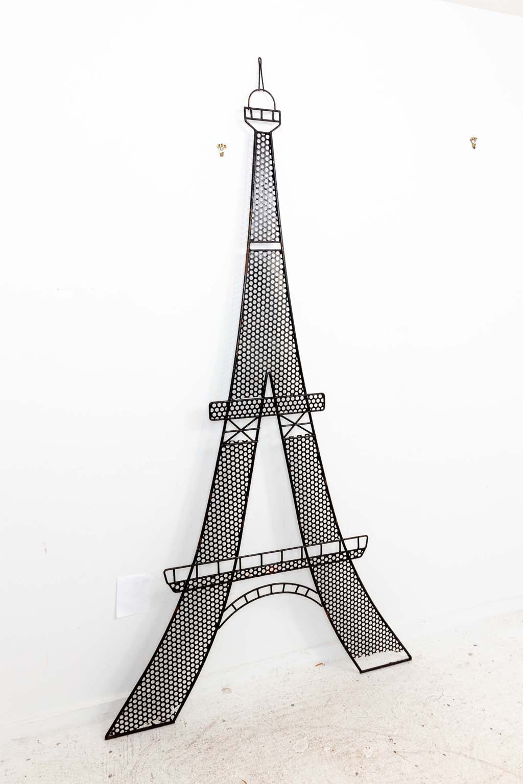 eiffel tower plant trellis Iron Eiffel Tower Garden Trellis – The Antique And Artisan Gallery Online