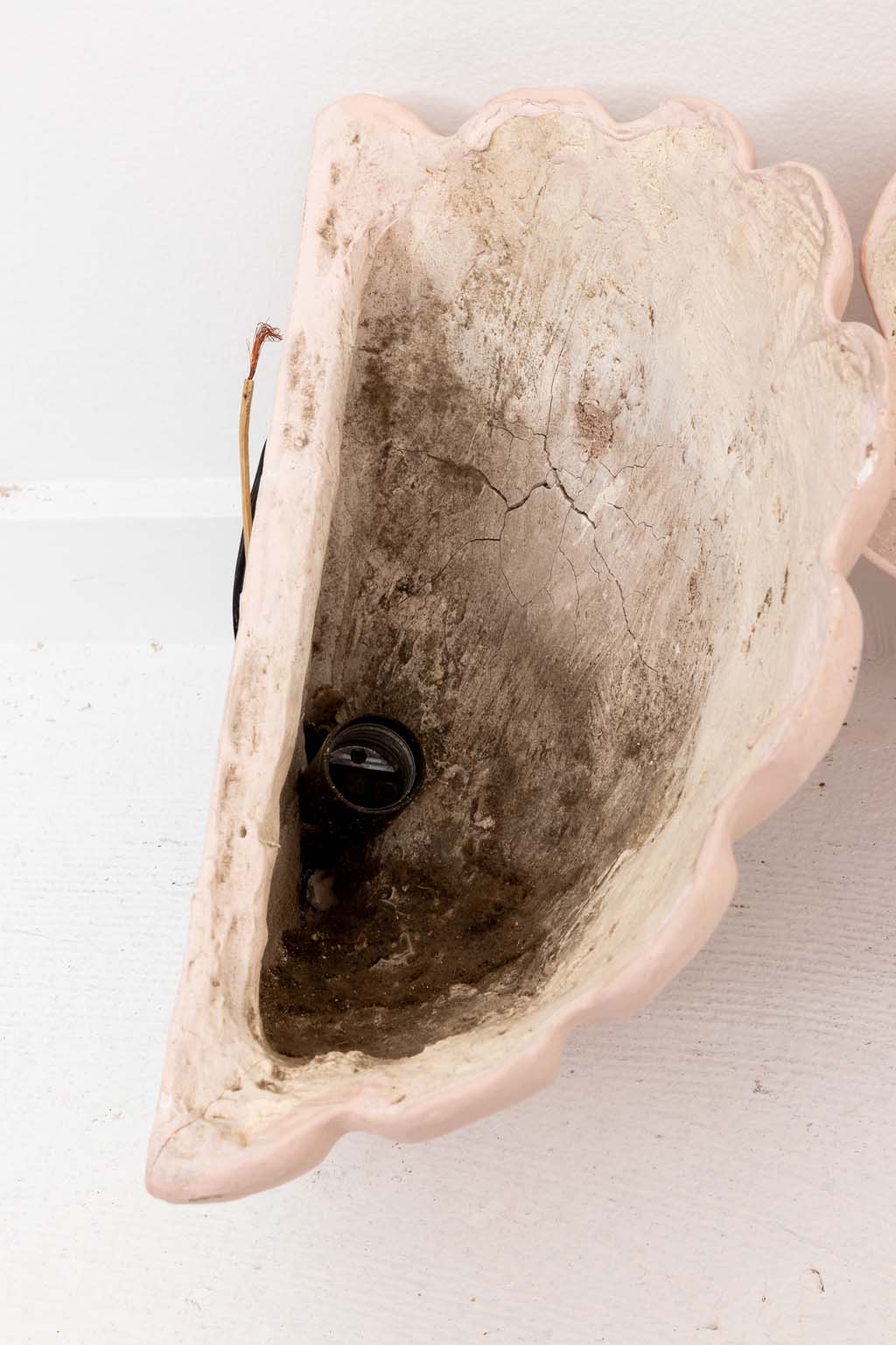 Pair of Shell Form Wall Sconces – The Antique And Artisan Gallery Online