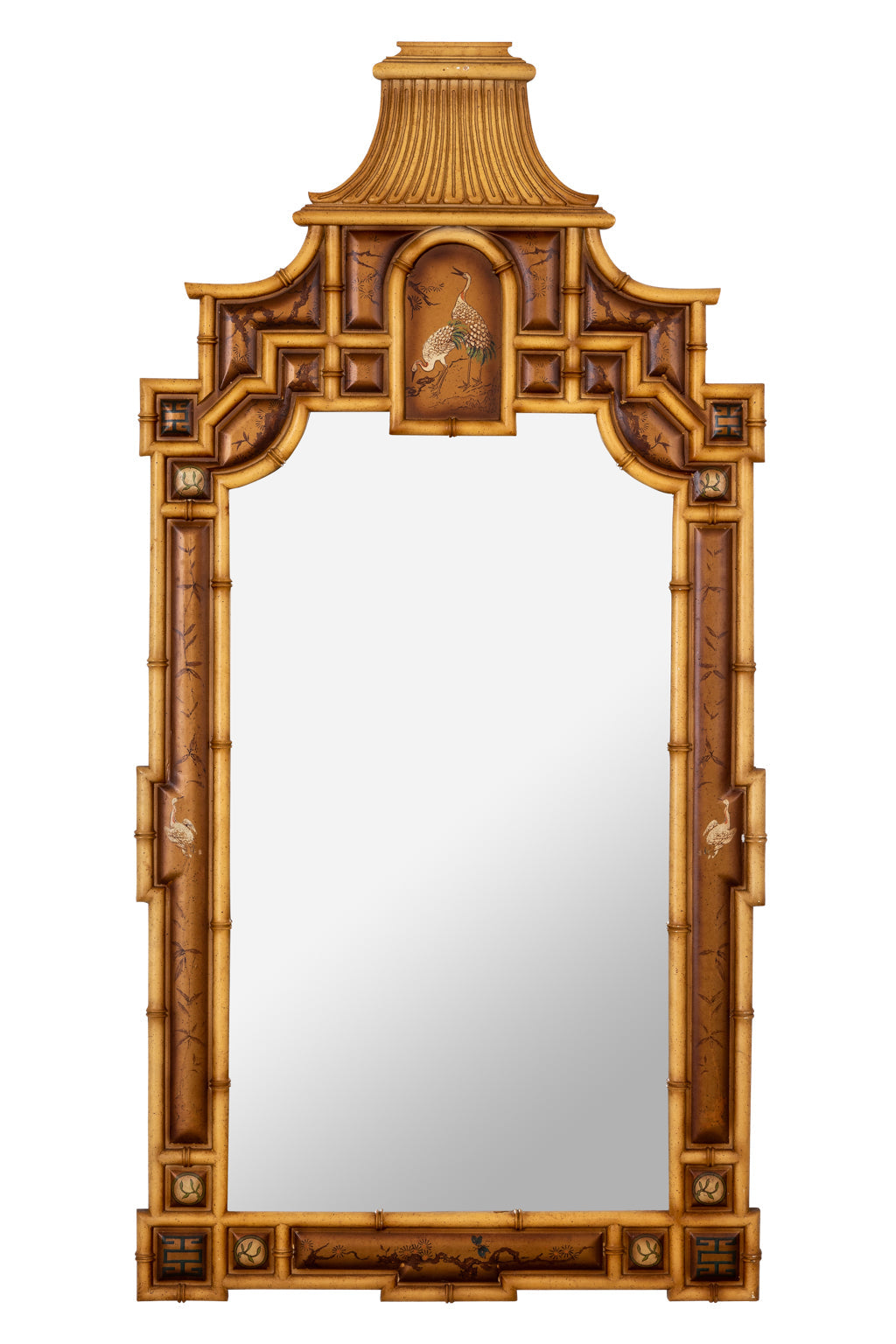 Faux Bamboo Chinoiserie Mirror – The Antique And Artisan Gallery