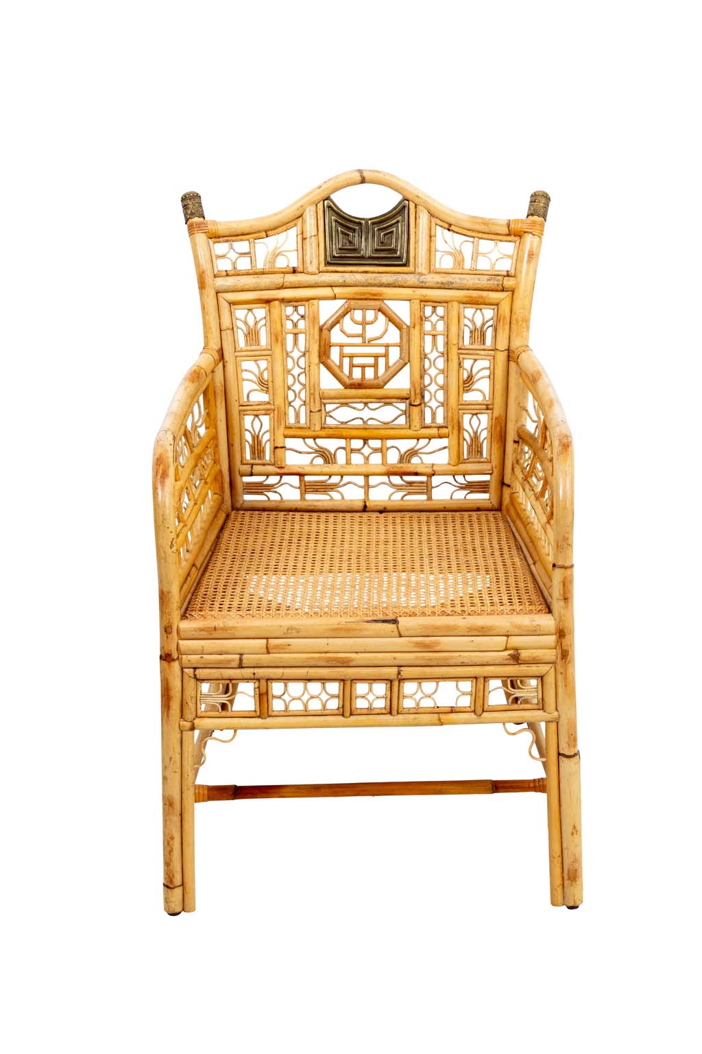 Chinese Chippendale Style Bamboo Arm Chair – The Antique And Artisan  Gallery Online, image size:1024x1536