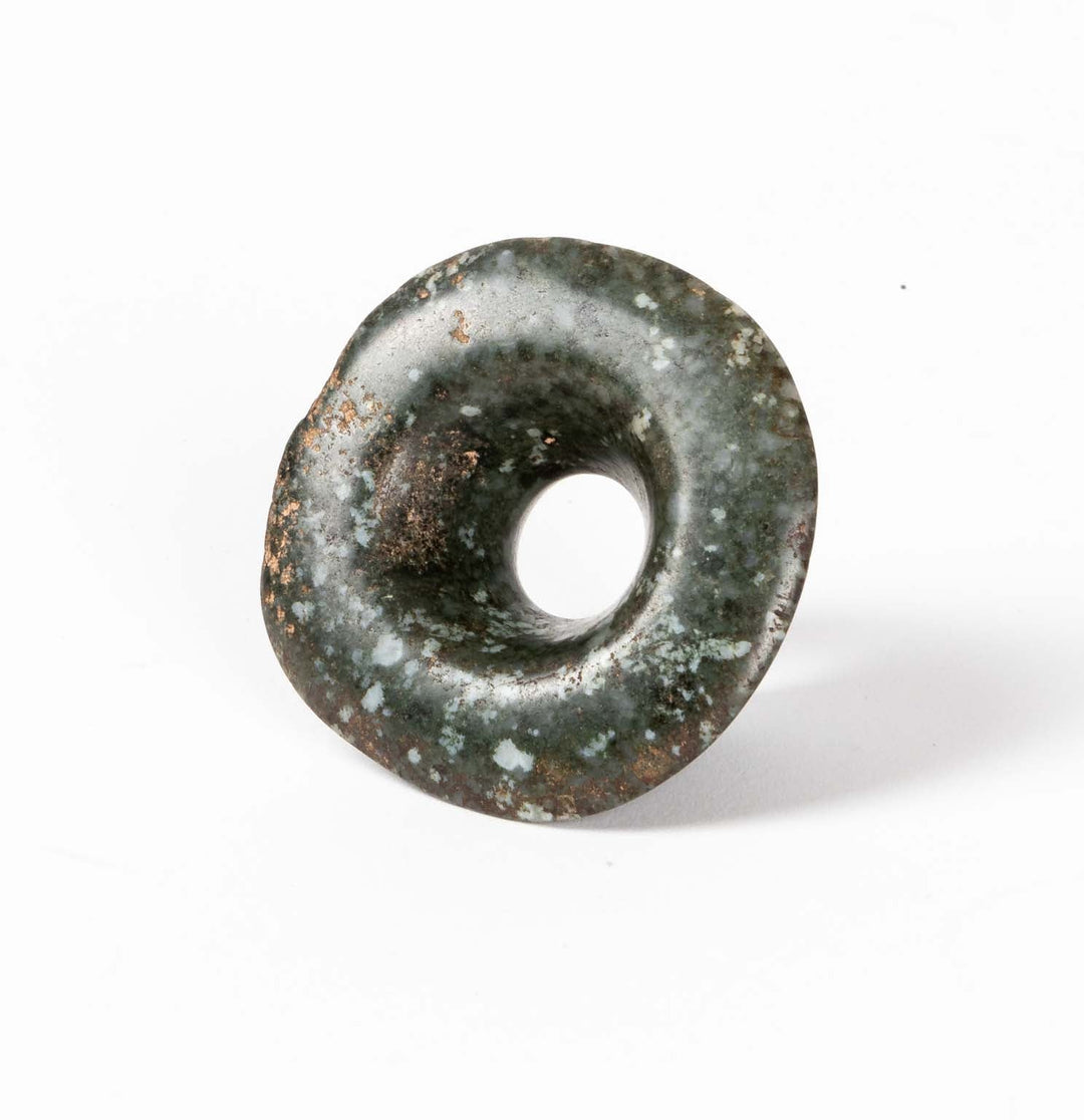 Two Ancient Mayan Jade Ear Plugs Fifth to Seventh Century AD – The