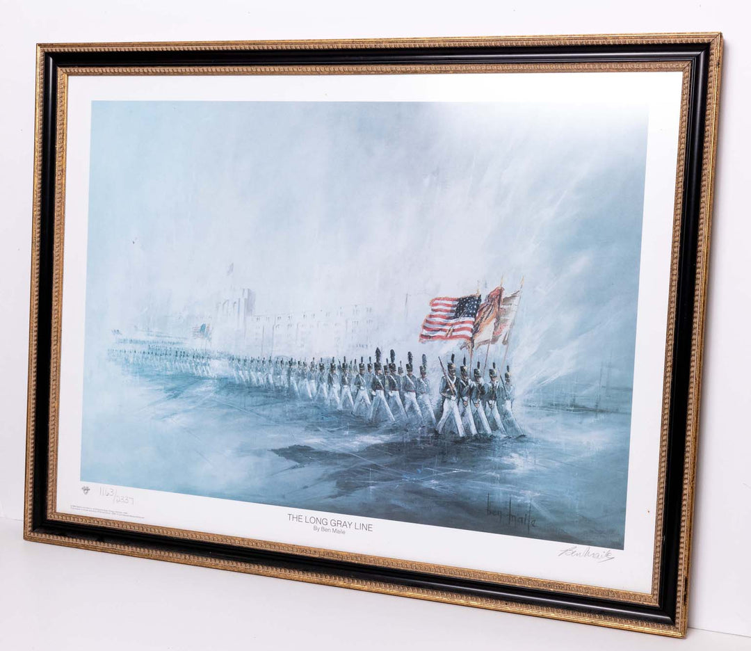 West Point Academy The Long Grey Line Print Framed by Ben